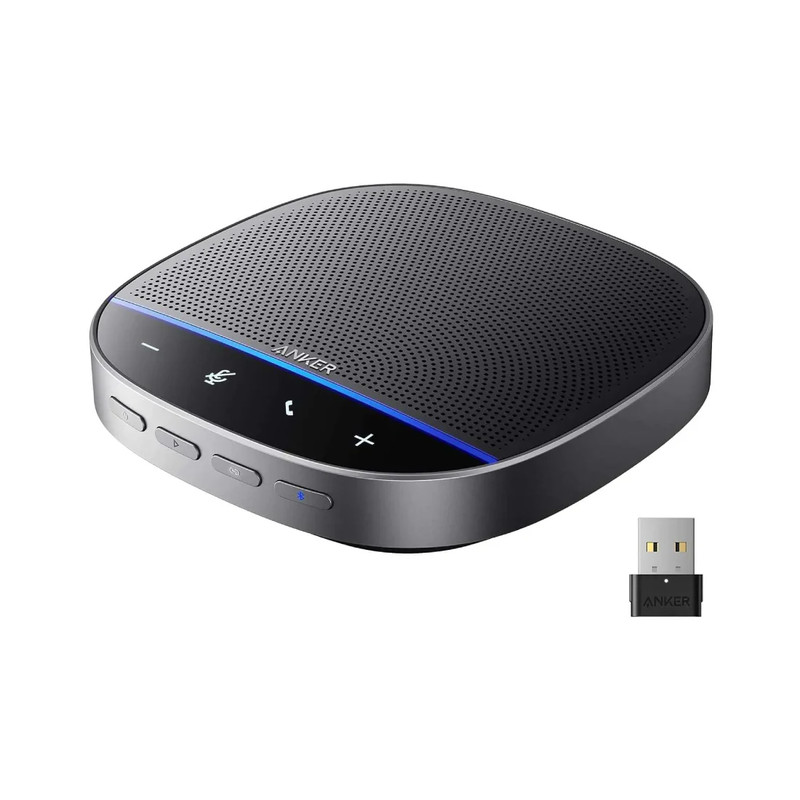 Anker Powerconf S500 Audio Conference Speakerphone - Black - مكبر صوت